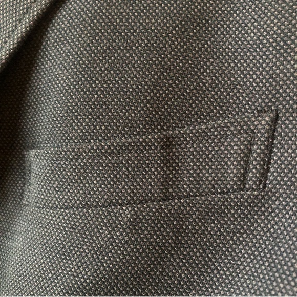 ❤️Banana Republic Tailored Fit Suit Sports Jacket Blazer Navy Blue Cotton 42R - Picture 6 of 11